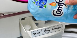 Hướng dẫn cách cho nước xả vải vào máy giặt Panasonic đơn giản nhất
