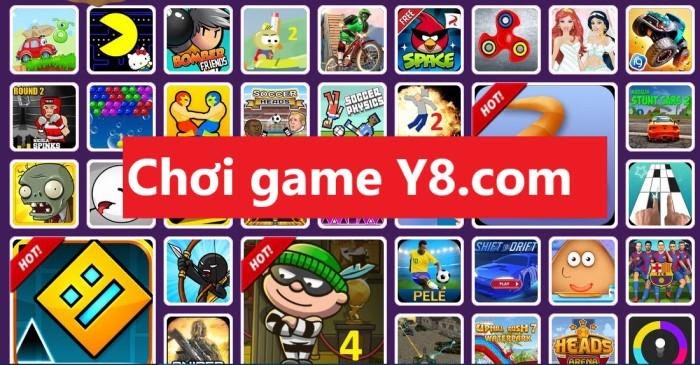 y8.com nổi tiếng với hàng loạt game hấp dẫn