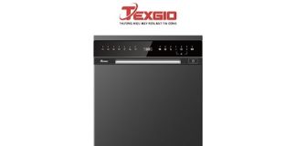 Texgio Dishwasher TGFPCM795B phù hợp với gia đình nhiều người